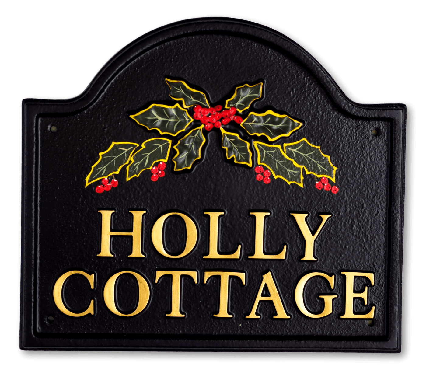 Holly house sign