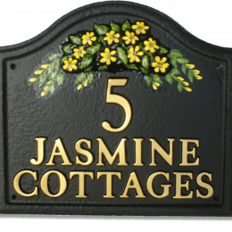 Jasmine house sign