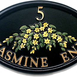 Jasmine house sign