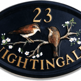 Nightingales house sign