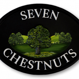 Chestnut house sign