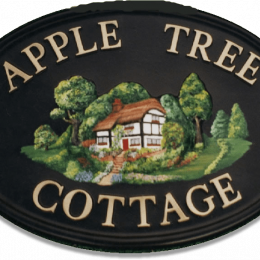 Cottage house sign