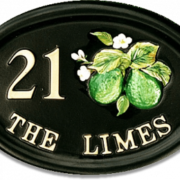 Limes Split house sign