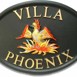 Phoenix house sign