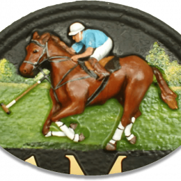 Polo Pony house sign