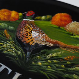 Pheasant Large Close Up house sign