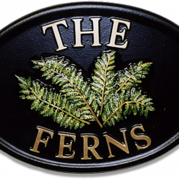 Ferns house sign