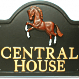 Horse Rearing house sign