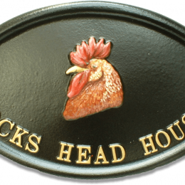 Cockerels Head house sign