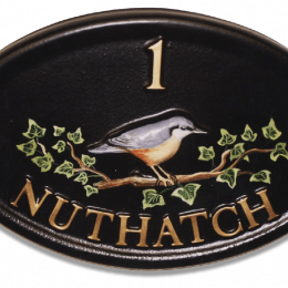 Nuthatch house sign