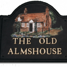 House house sign