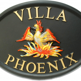 Phoenix house sign