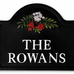 Rowan Berries house sign