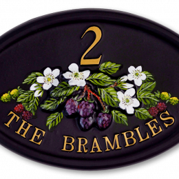 Brambles house sign
