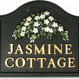 Jasmine house sign