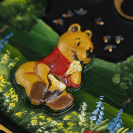 Pooh Bear Disney Close Up house sign