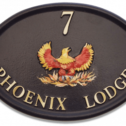 Phoenix Small house sign