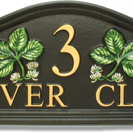 Clover Split house sign