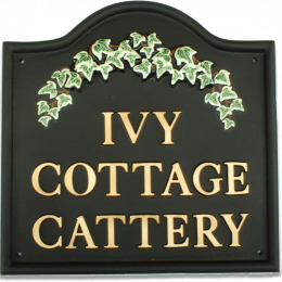 Ivy house sign