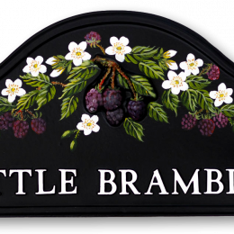 Brambles house sign