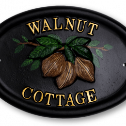 Walnuts house sign