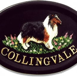 Collie Rough Full house sign