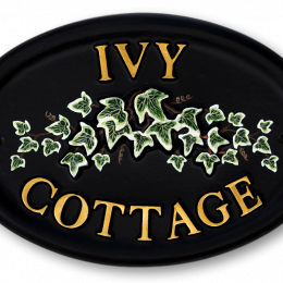 Ivy house sign
