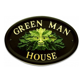 Green Miscellaneous House Sign house sign