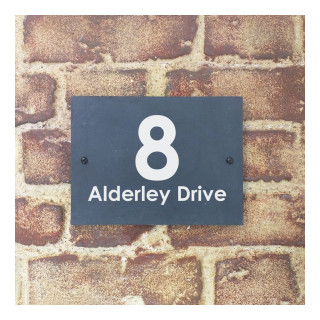 Alderley Slate House Sign house sign