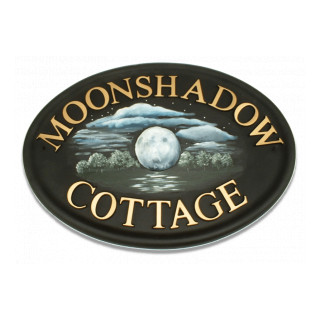 Moon Miscellaneous House Sign house sign