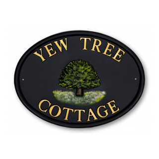 Yew Tree House Sign house sign