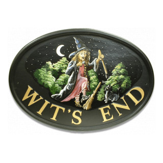 Witch Miscellaneous House Sign house sign