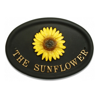 Sunflower Floral House Sign house sign