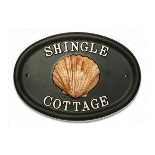 Shell Scallop Miscellaneous House Sign house sign