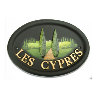 Cypres Trees Tree House Sign house sign