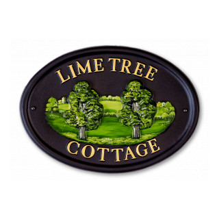 Lime Tree House Sign house sign