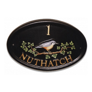 Nuthatch Bird House Sign house sign