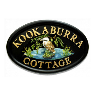 Kookabora Bird House Sign house sign