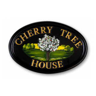 Cherry Tree House Sign house sign