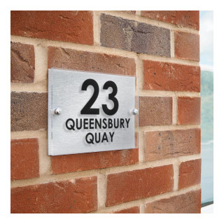 Queensbury Acrylic House Sign house sign