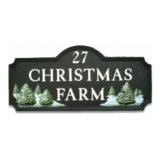 Christmas Tree Tree House Sign house sign