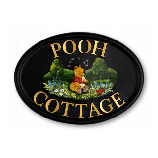 Pooh Bear Disney Miscellaneous House Sign house sign