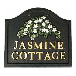 Jasmine Floral House Sign house sign