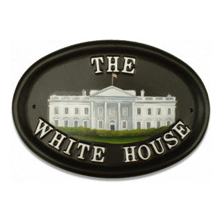 The White House Miscellaneous House Sign house sign