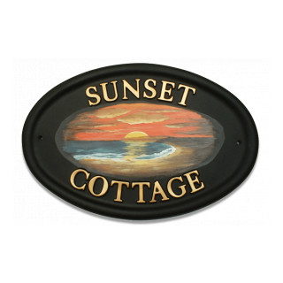 Sunset Miscellaneous House Sign house sign