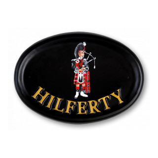 Scottish Piper Miscellaneous House Sign house sign