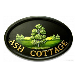 Ash Small Tree House Sign house sign
