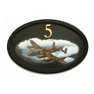 Plane Lancaster Bomber Miscellaneous House Sign house sign