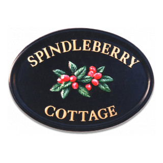 Spindleberry Floral House Sign house sign