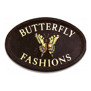 Butterfly Large Animal House Sign house sign